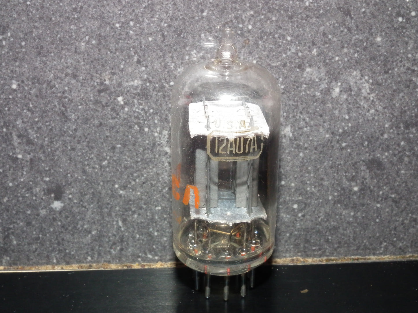 12AU7A RCA ECC82 Top Side D Getter