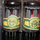 12AU7 FIVRE Italy ECC82 NOS NIB Platinum Matched Pair Long Anodes