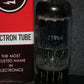 12AU7 RCA ECC82 Black Anodes Square Getter 100%