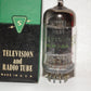 12AU7 Sylvania ECC82 NOS NIB Square Getter Long Black Anodes