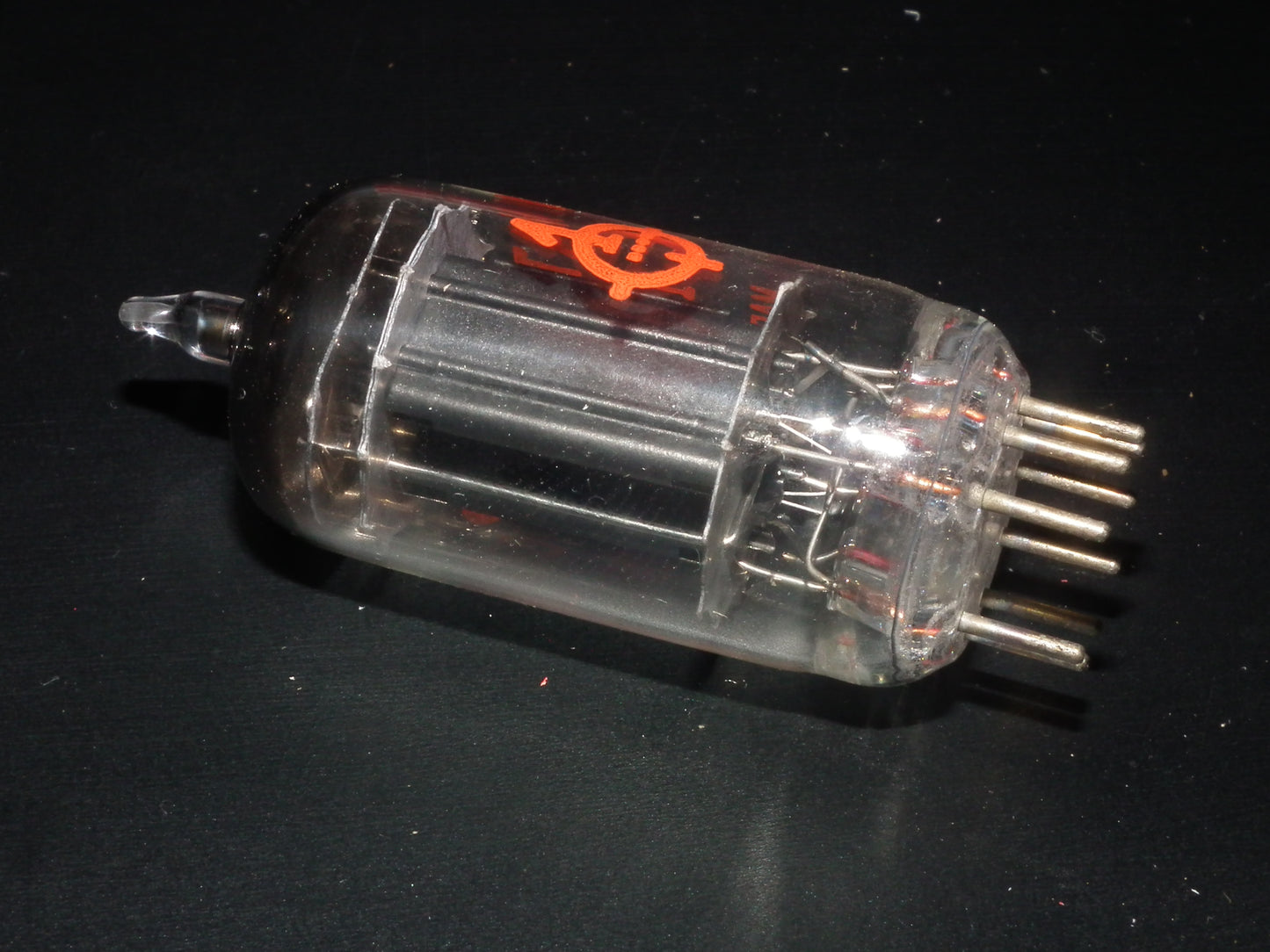 12AV7 National Triple Mica Long Black Anodes Square Getter NOS NIB
