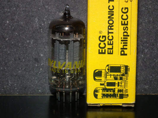 12AX7A Sylvania ECC83 NOS NIB, tested strong and balanced