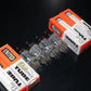 Platinum matched pair ECC83 12AX7 EI Yugoslavia Telefunken Long Smooth Plates 17mm NOS NIB rebranded United