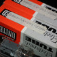 Platinum matched pair ECC83 12AX7 EI Yugoslavia Telefunken Long Smooth Plates 17mm NOS NIB rebranded United