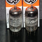 12AX7 General Electric GE ECC83  Matched Pair 90%