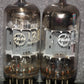 ECC83 12AX7 Matsushita Used tested NOS Matched Pair Inclined big O getter