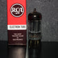 12AX7 RCA ECC83 Black Anodes Square Getter Used 120%