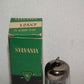 12AX7 Sylvania ECC83 NOS NIB Square Getter Long Black Anodes