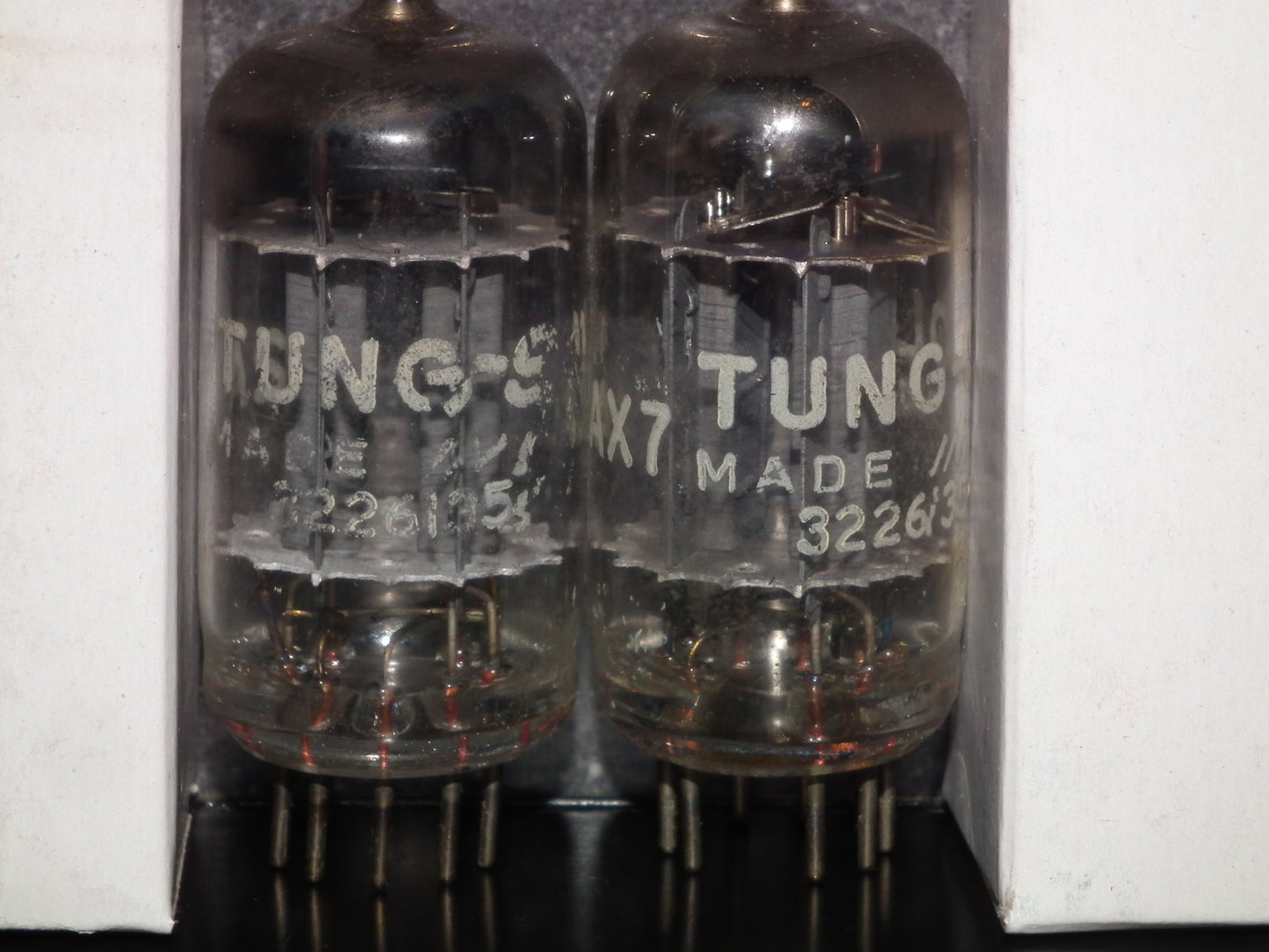 12AX7 Tung Sol ECC83 Long Anodes, USED tested 90% NOS, balanced