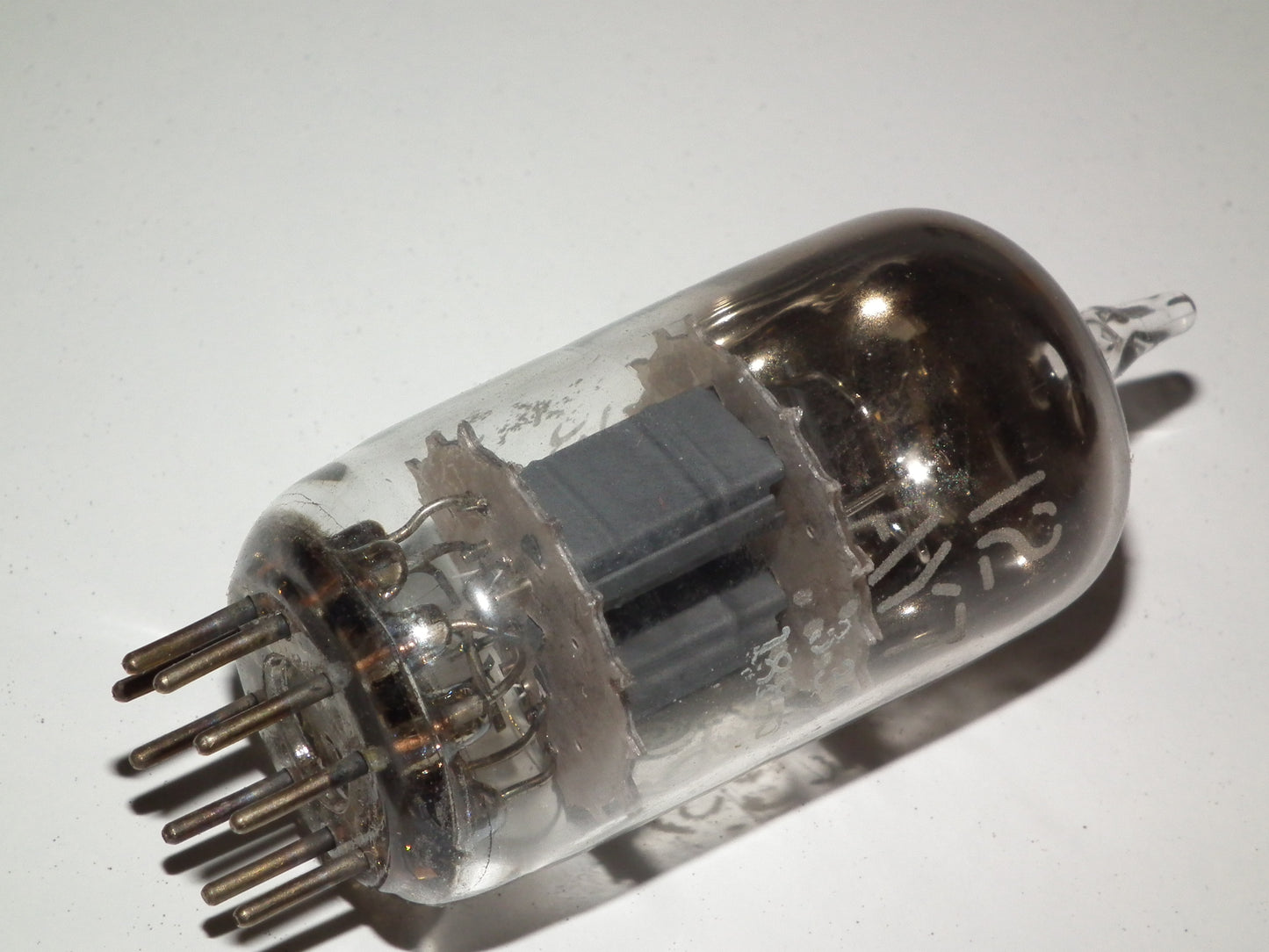 12AY7 General Electric NOS NIB balanced sections SQUARE GETTER 6072
