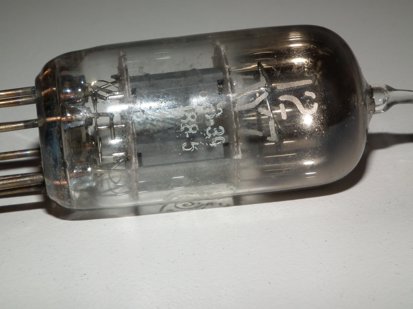 12AY7 General Electric NOS NIB balanced sections SQUARE GETTER 6072