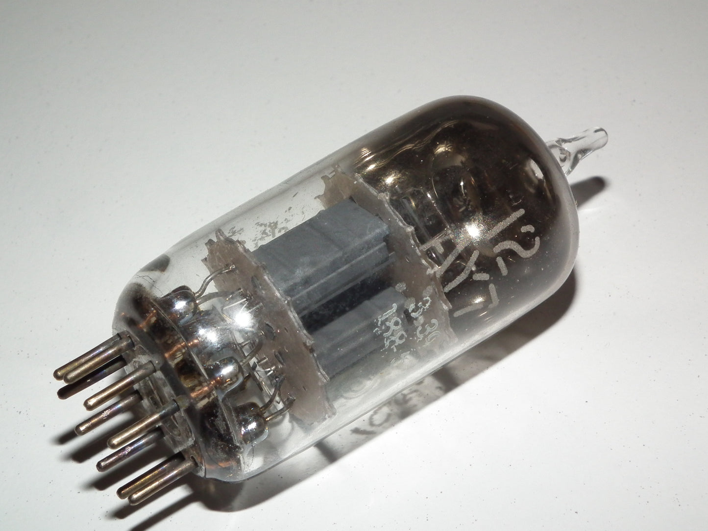 12AY7 General Electric NOS NIB balanced sections SQUARE GETTER 6072