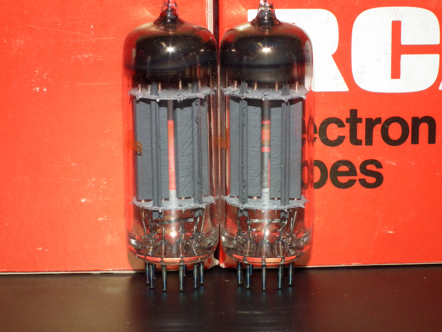 12BH7A RCA Matched Pair NOS NIB Low Noise The Same Codes