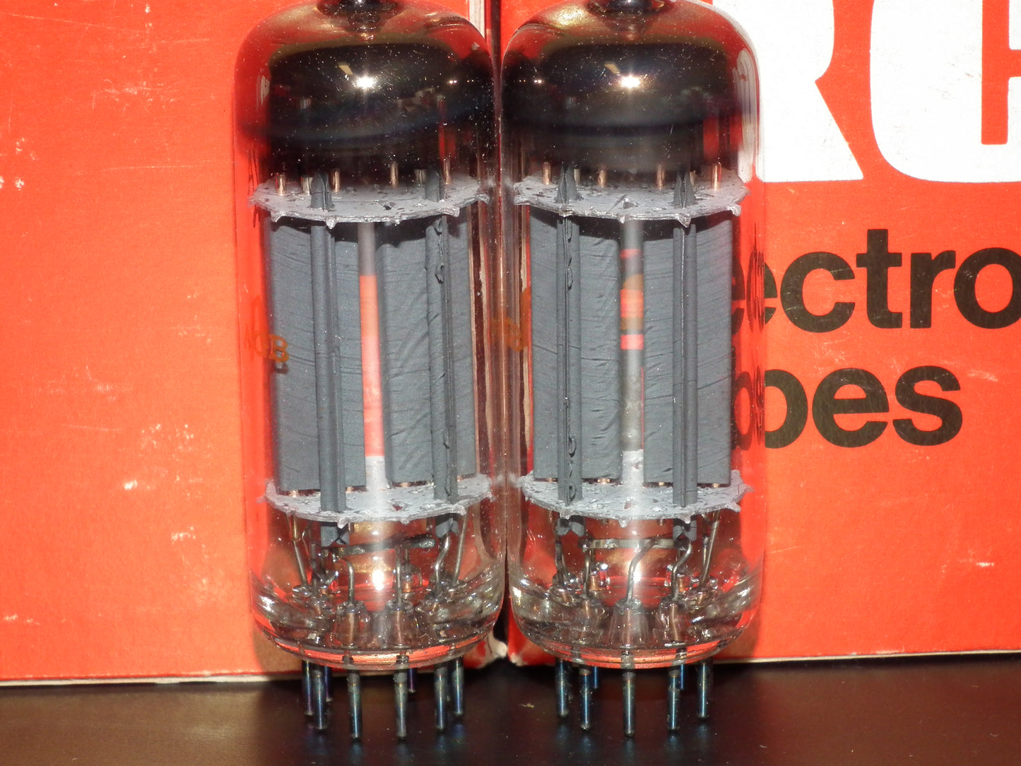 12BH7A RCA Matched Pair NOS NIB Low Noise The Same Codes