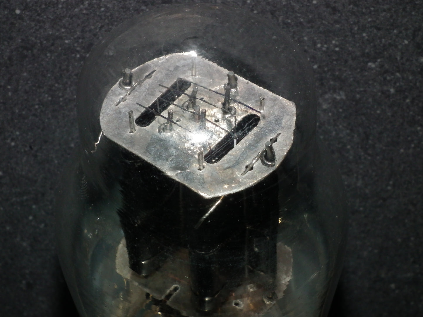 2A3 Philco Hanging Filament Foil Getter