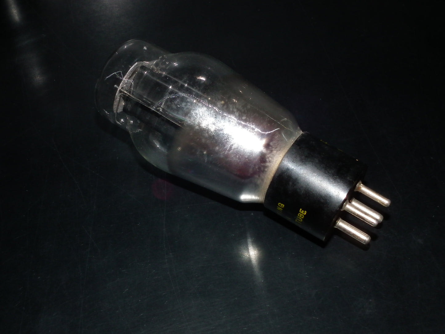 2A3 Philco Hanging Filament Foil Getter