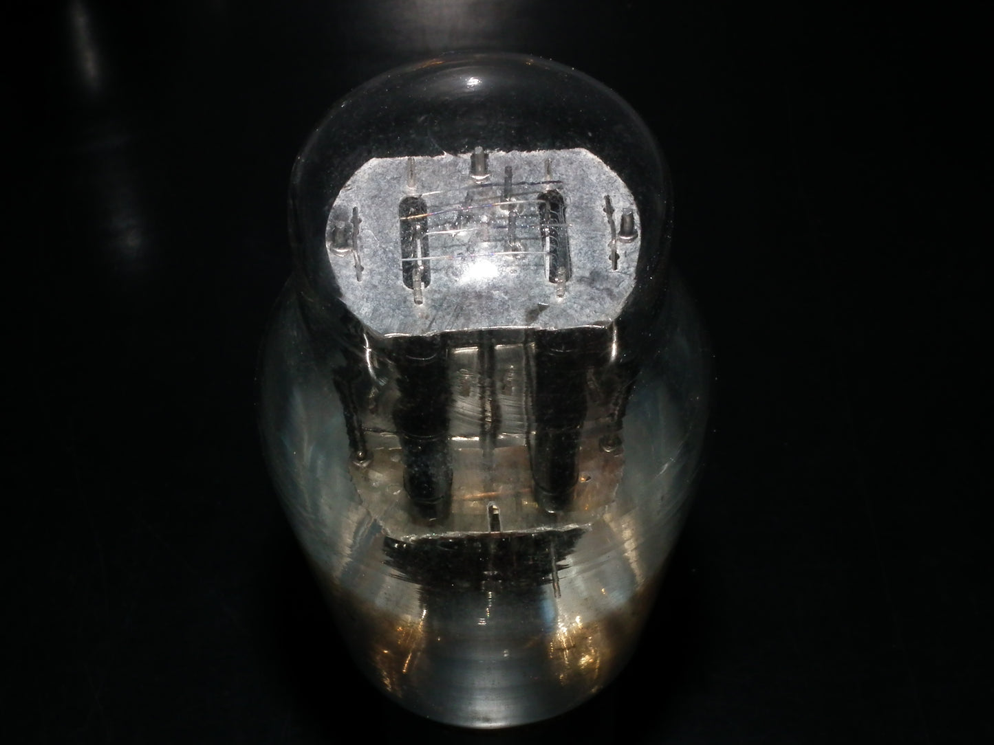 2A3 Philco Hanging Filament Foil Getter