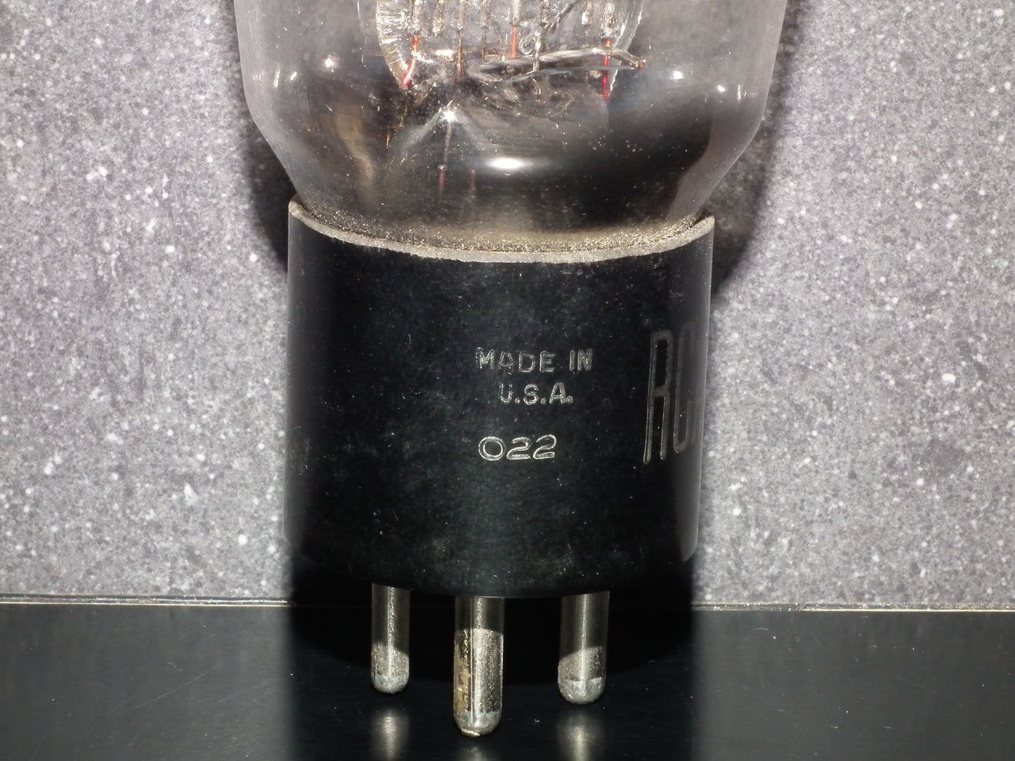 2A3 RCA DD Getter Used Tested 65%