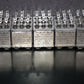 Two vintage Siemens Klangfilm PIO capacitors 2x0.25uF/300V glass end seal 1961