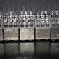 Two vintage Siemens Klangfilm PIO capacitors 2x0.25uF/300V glass end seal 1961