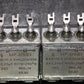Two vintage Siemens Klangfilm PIO capacitors 2x0.25uF/300V glass end seal 1961