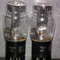 Platinum Matched Pair (2 tubes) 45 RCA NOS Old type D getter