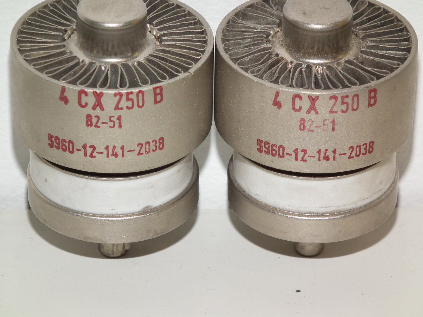4CX250B Eimac 7203 Ham Broadcast Radio Output Power Tetrode Pull Out