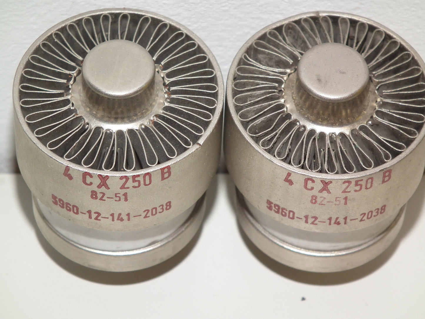4CX250B Eimac 7203 Ham Broadcast Radio Output Power Tetrode Pull Out