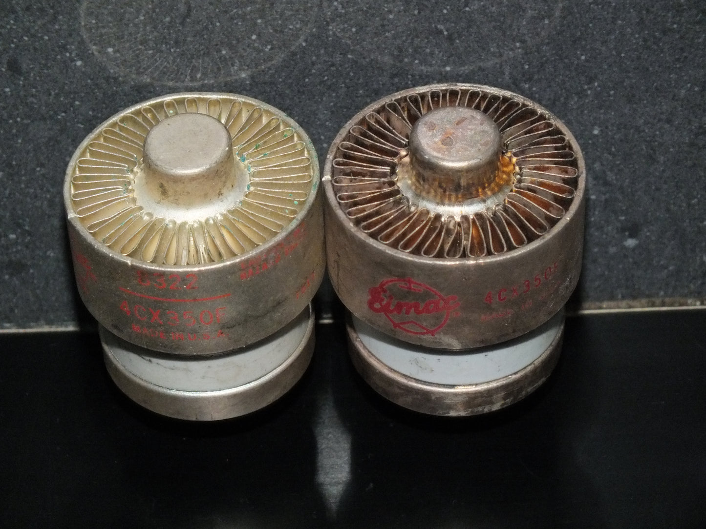 4CX350F EIMAC / AMPEREX Used Tested OK tube HAM radio & professional broadcast