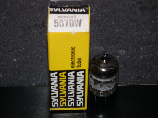 5670W Sylvania NOS NIB (2C51 sub)