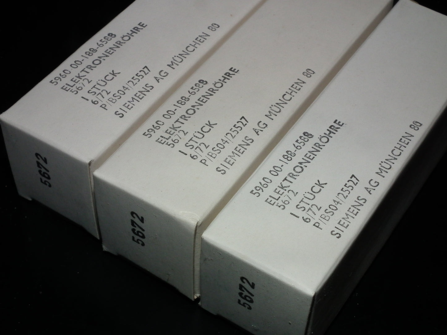 5672 Siemens NOS NIB Pencil Power Pentode (1 pcs) CV2238