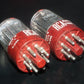 Matched Pair 5962 RCA Red Base Holy Grail 6SN7GT Dual Square Getter Triple Mica