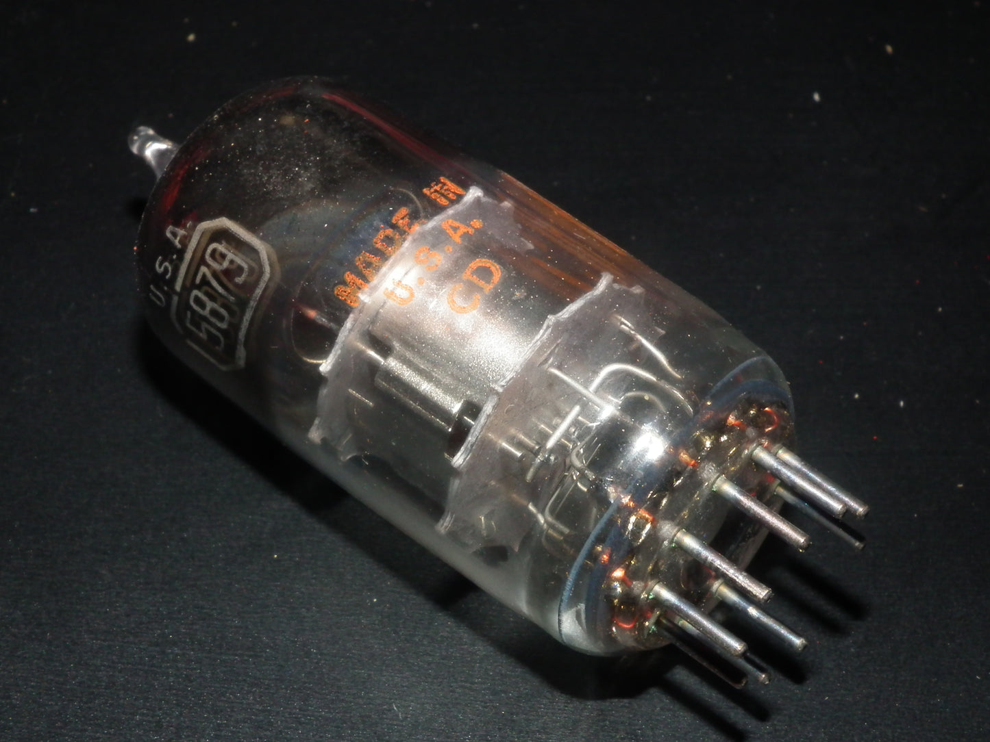 One (1 pcs)5879 RCA NOS NIB Audio Pentode Low Noise