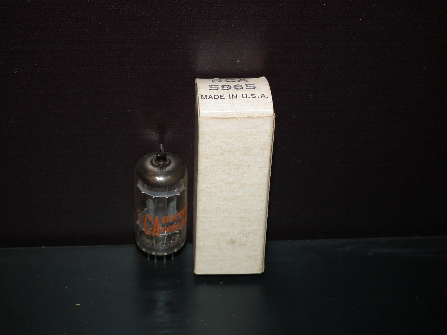5965 RCA E180CC 7062 NOS NIB Original White Box made in USA