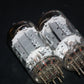 Platinum Matched Pair 5965 Telefunken E180CC EXTREMELY RARE GRAY FLANGES DB Ulm