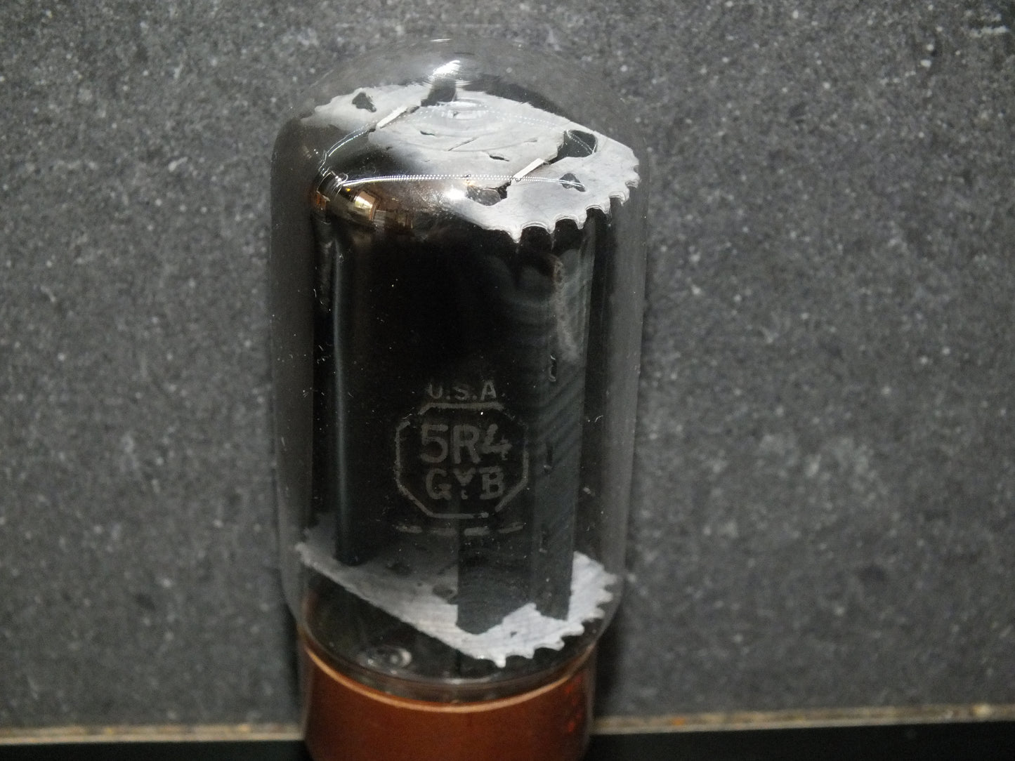 5R4GYB RCA NOS Brown Base Vintage Rectifier Tube