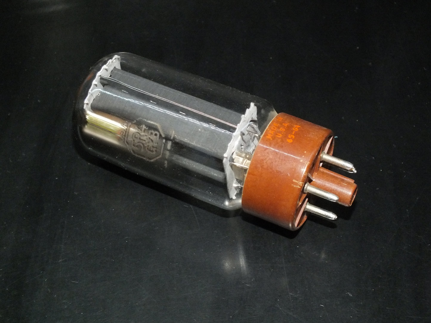5R4GYB RCA NOS Brown Base Vintage Rectifier Tube