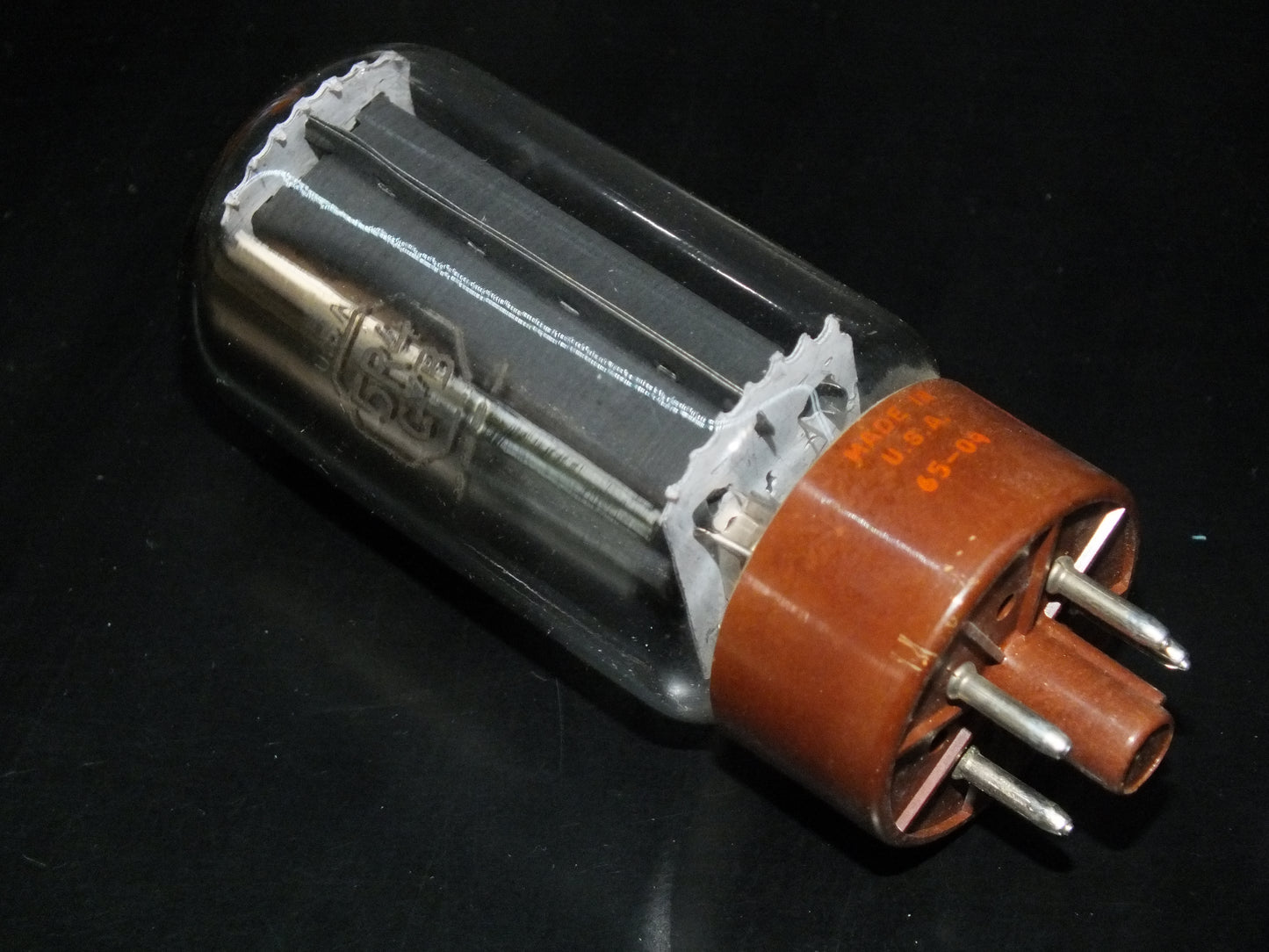 5R4GYB RCA NOS Brown Base Vintage Rectifier Tube