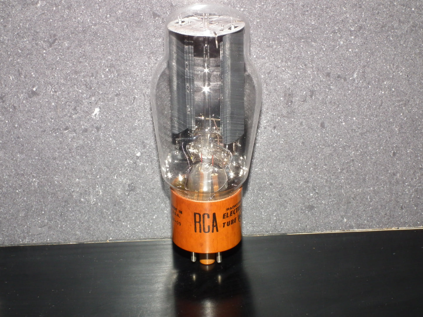 5R4GY RCA NOS D Getter Brown Base JAN Vintage Rectifier Tube