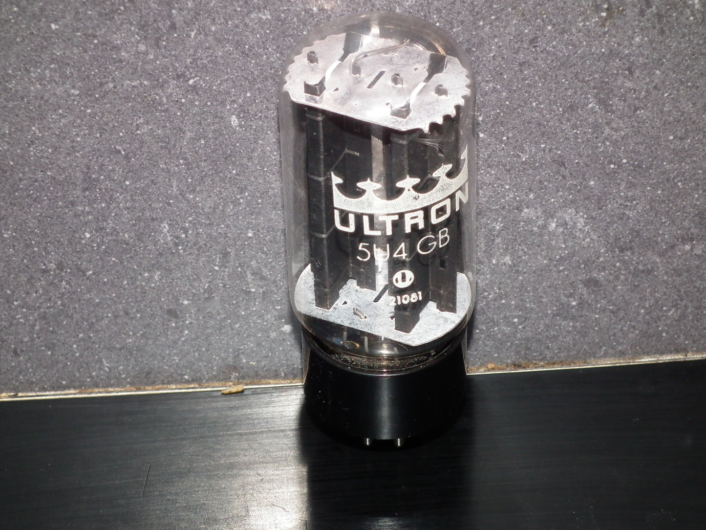 5U4GB RCA Ultron VT-244 NOS NIB Black Plates - Carbonized Nickel STRONG Balanced