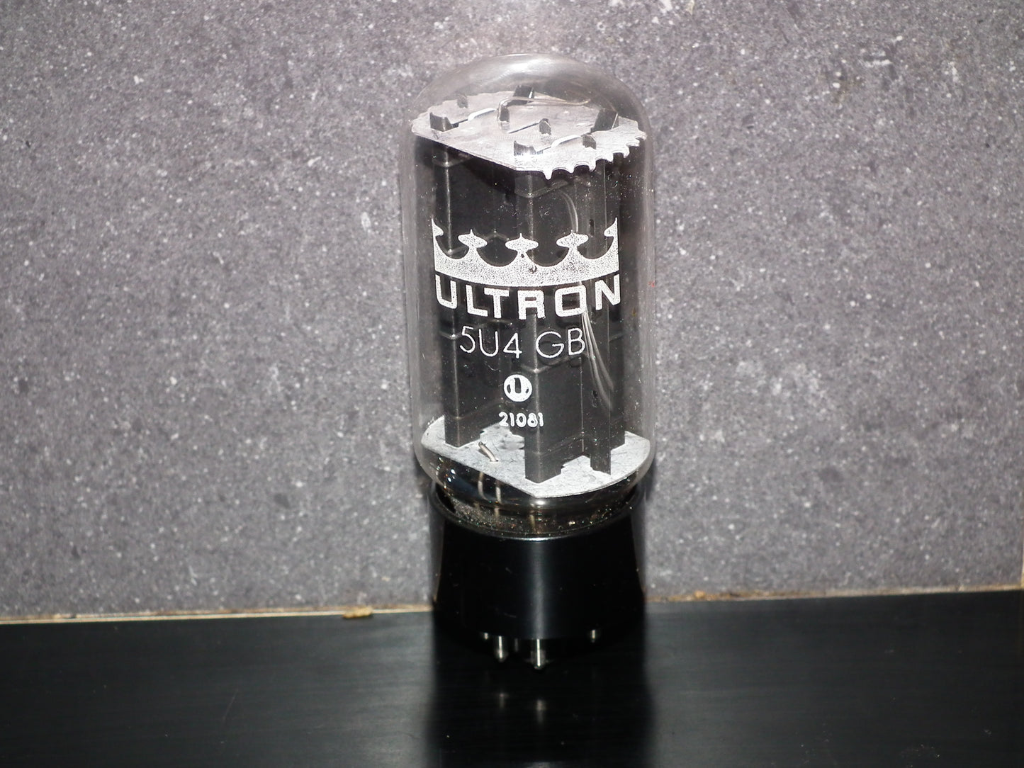 5U4GB RCA Ultron VT-244 NOS NIB Black Plates - Carbonized Nickel STRONG Balanced