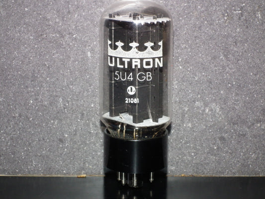 5U4GB RCA Ultron VT-244 NOS NIB Black Plates - Carbonized Nickel STRONG Balanced