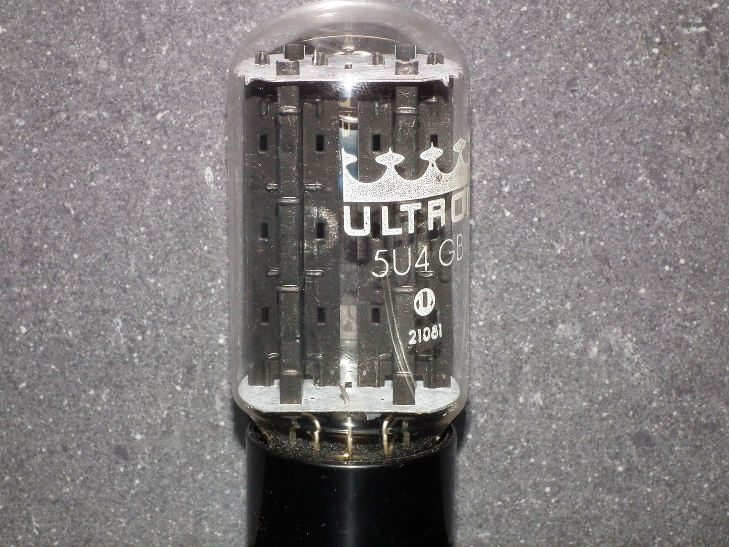 5U4GB RCA Ultron VT-244 NOS NIB Black Plates - Carbonized Nickel STRONG Balanced