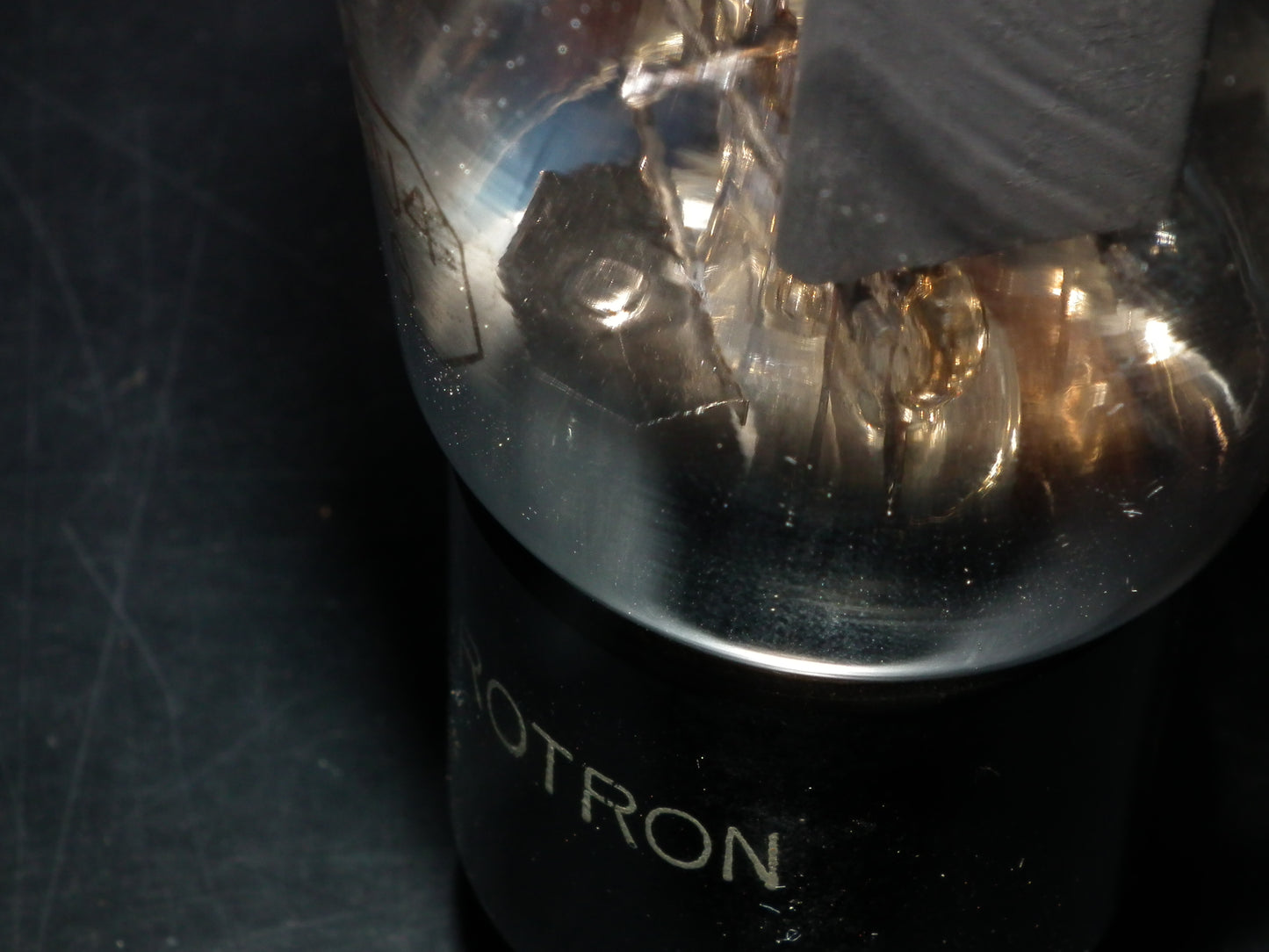 5U4G PUROTRON VT-244 RARE Foil Getter Great Sound