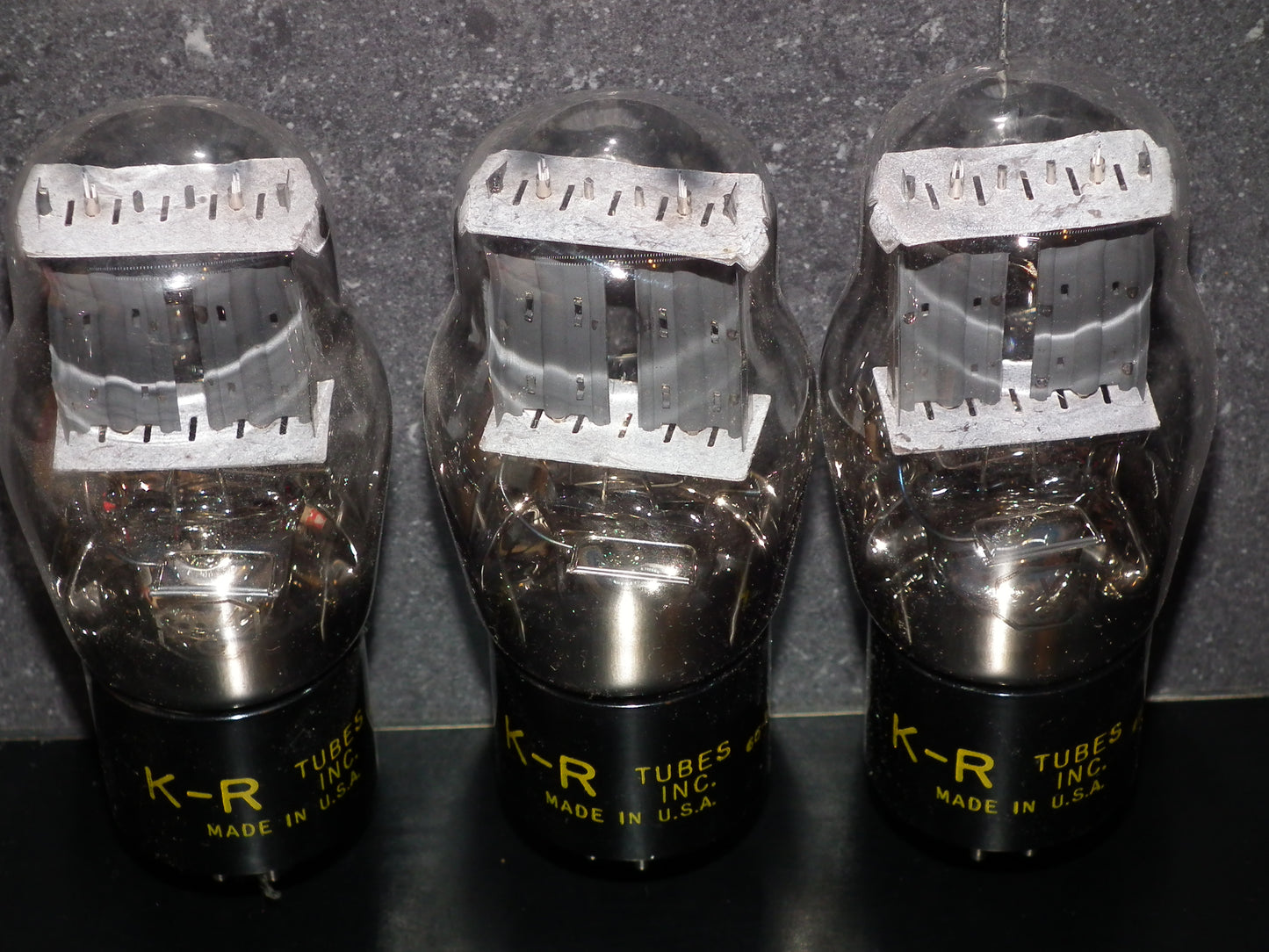 5V4G K-R USA GZ32 RARE Square Getter NOS - TESTED 100%