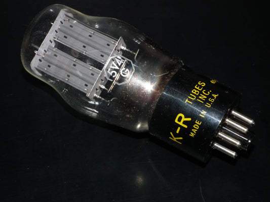 5V4G K-R USA GZ32 RARE Square Getter NOS - TESTED 100%