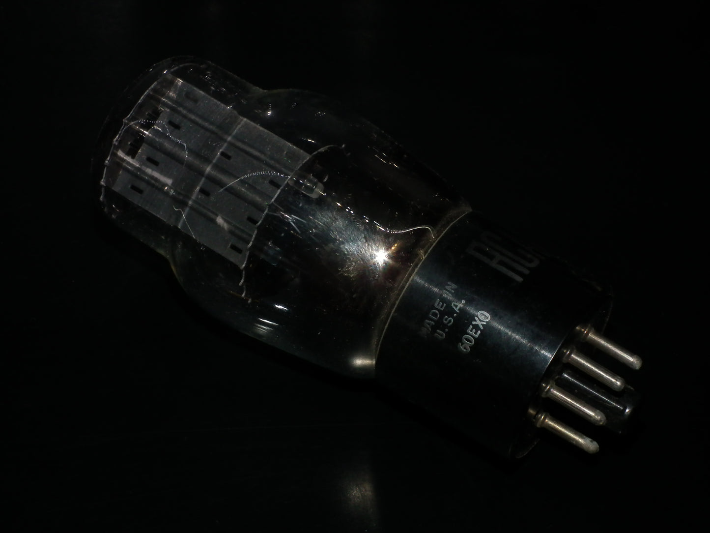 5V4G RCA USA GZ32 RARE Square Getter NOS - TESTED 100%