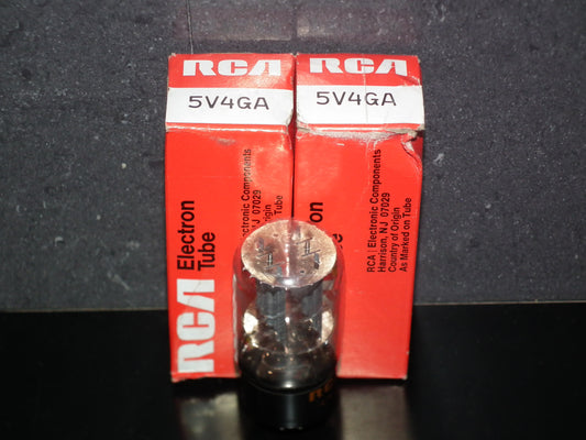 5V4GA RCA USA GZ32 NOS NIB TESTED 100%