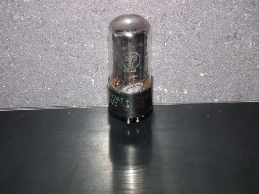5Y3GT Sylvania Black Anodes RARE D Getter 185/185mA