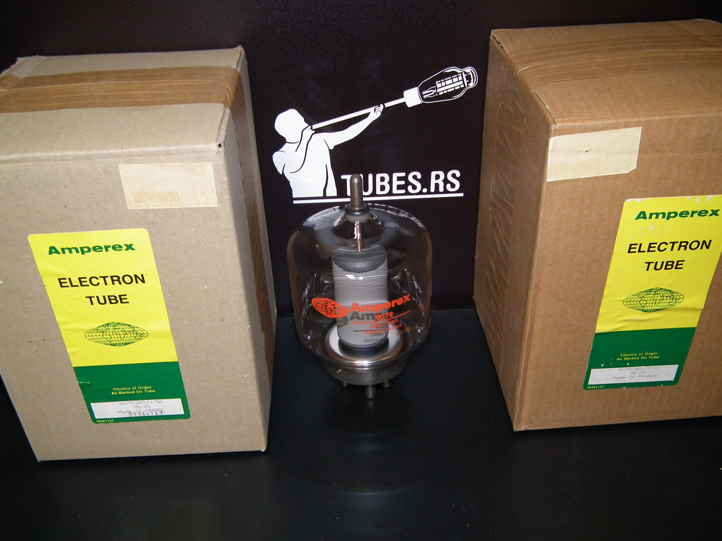 6079 Amperex QB5/1750 NOS Output Tetrode in Never Opened Box